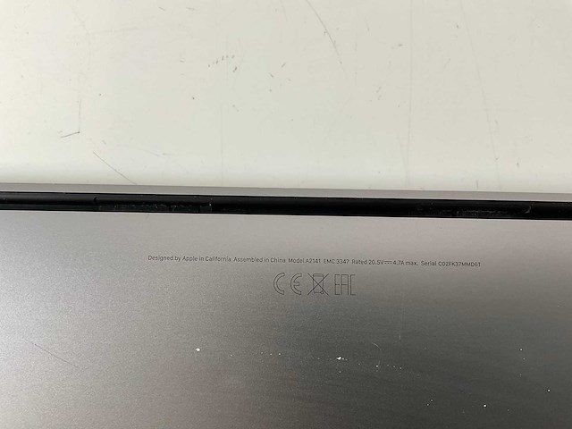 Apple macbook pro 16”, core(tm) i9 9th gen, 16 gb ram, 1 tb nvme, amd radeon pro 5500m 4 gb laptop - afbeelding 5 van  5