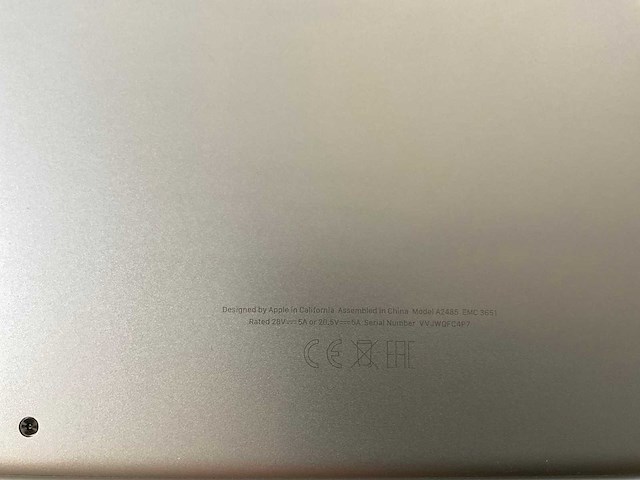 Apple macbook pro 16”, m1 max, 64 gb ram, 2 tb nvme laptop - afbeelding 7 van  7