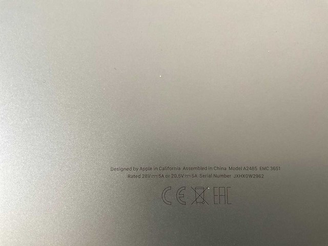 Apple macbook pro 16”, m1 max, 64 gb ram, 2 tb nvme, m1 max laptop - afbeelding 7 van  7