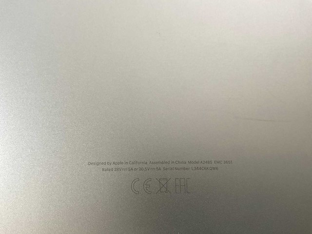 Apple macbook pro 16”, m1 max, 64 gb ram, 2 tb nvme, m1 max laptop - afbeelding 7 van  7