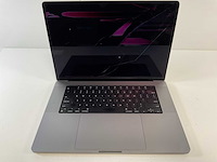 Apple macbook pro 16”, m1 pro, 16 gb ram, 512 gb nvme laptop - afbeelding 1 van  8