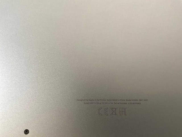 Apple macbook pro 16”, m1 pro, 16 gb ram, 512 gb nvme laptop - afbeelding 7 van  8