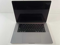 Apple macbook pro 16”, m1 pro, 16 gb ram, 512 gb nvme laptop - afbeelding 1 van  7