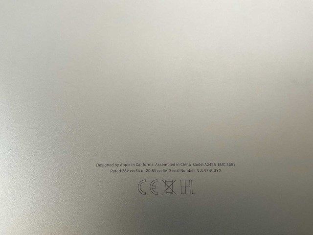 Apple macbook pro 16”, m1 pro, 16 gb ram, 512 gb nvme, m1 laptop - afbeelding 7 van  7