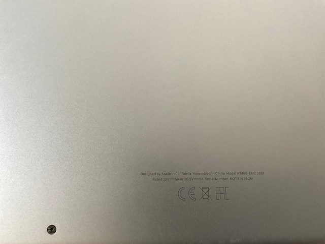 Apple macbook pro 16”, m1 pro, 32 gb ram, 512 gb nvme, m1 laptop - afbeelding 7 van  7