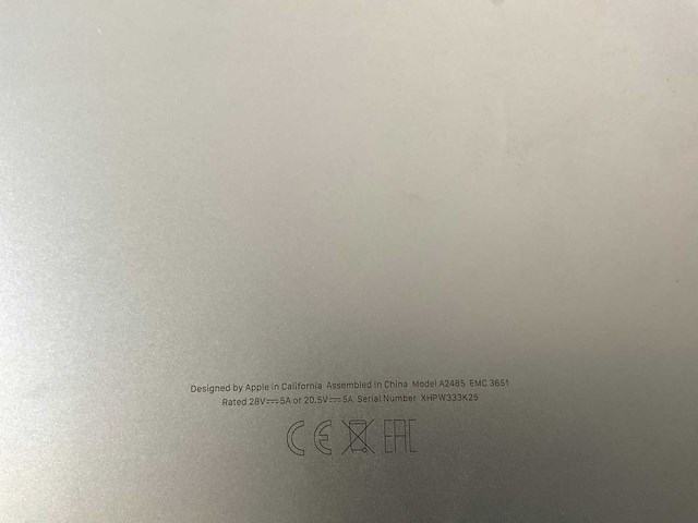 Apple macbook pro 16”, m1 pro, 32 gb ram, 512 gb nvme, m1 laptop - afbeelding 7 van  8