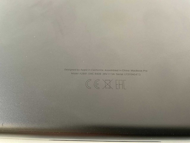 Apple macbook pro 16”, m3 pro, 36 gb ram, 512 gb nvme laptop - afbeelding 7 van  7