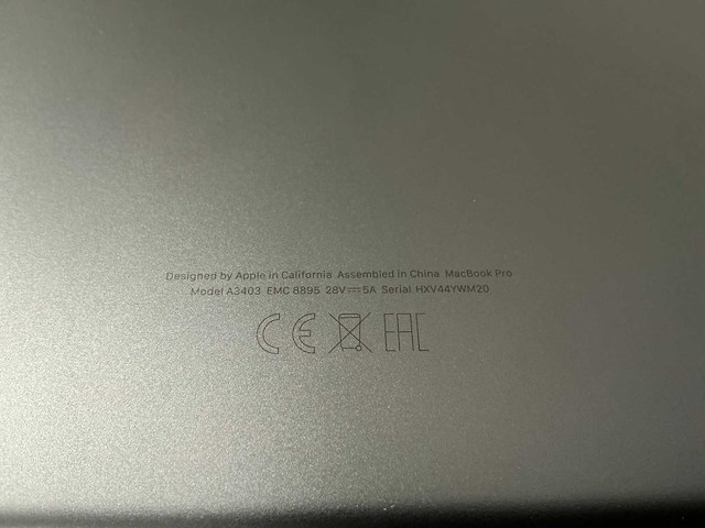 Apple macbook pro 16'' (m4 pro, 2025) - afbeelding 6 van  8