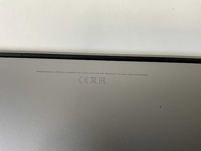 Apple macbook pro 16”, octocore i9, 32 gb ram, 1 tb ssd, amd radeon pro 5500m 8 gb laptop - afbeelding 7 van  7