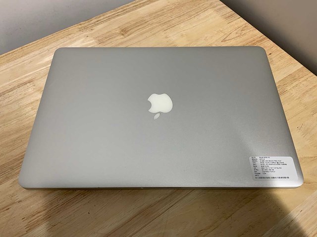Apple macbook pro a1398 laptop - afbeelding 3 van  7