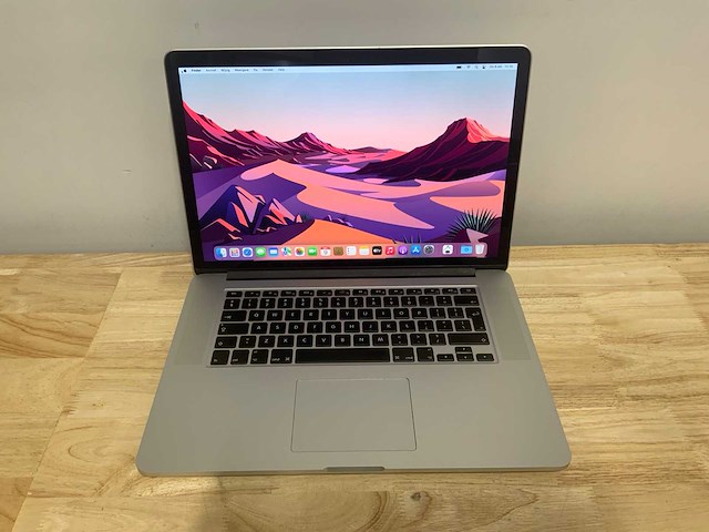 Apple macbook pro a1398 laptop - afbeelding 1 van  6