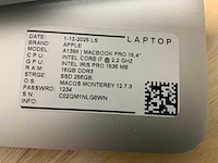 Apple macbook pro a1398(i7) laptop (2x) - afbeelding 5 van  7