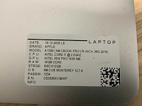 Apple macbook pro a1398(i7) laptop (2x) - afbeelding 5 van  6