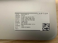 Apple macbook pro a1398(i7) laptop (2x) - afbeelding 6 van  7