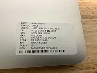 Apple macbook pro a1502 laptop (2x) - afbeelding 8 van  8