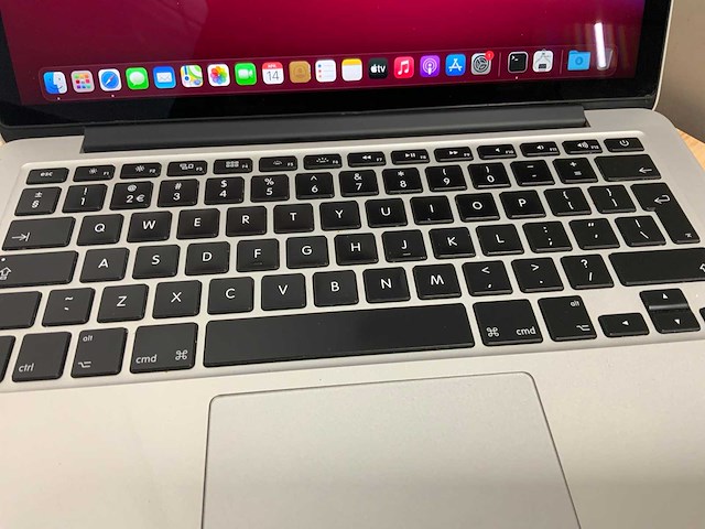 Apple macbook pro a1502 laptop (2x) - afbeelding 3 van  6