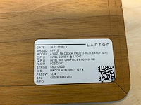 Apple macbook pro a1502 laptop (3x) - afbeelding 11 van  11