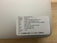 Apple macbook pro a1502 laptop (4x) - afbeelding 9 van  10