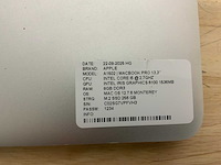 Apple macbook pro a1502 laptop (4x) - afbeelding 9 van  11