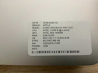 Apple macbook pro a1502 laptop (4x) - afbeelding 2 van  11