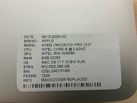 Apple macbook pro a1502 laptop (4x) - afbeelding 10 van  10