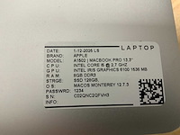 Apple macbook pro a1502 laptop (6x) - afbeelding 12 van  12