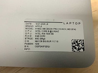 Apple macbook pro a1502 laptop (6x) - afbeelding 5 van  12