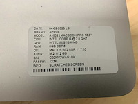 Apple macbook pro a1502 laptop (6x) - afbeelding 11 van  12