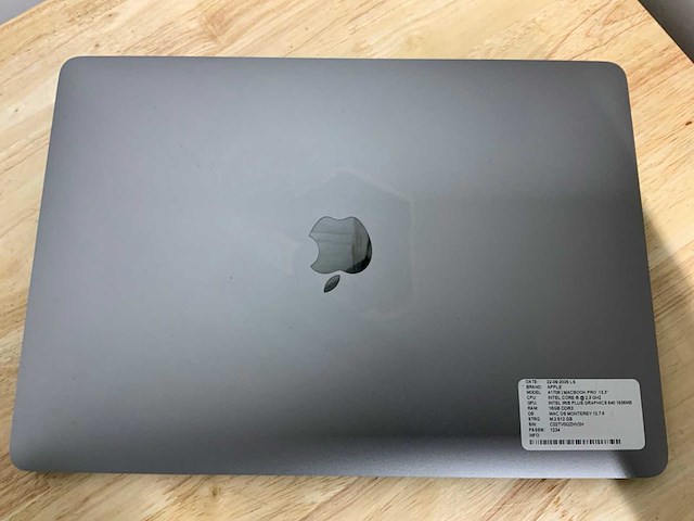 Apple macbook pro a1708 laptop (2x) - afbeelding 8 van  9