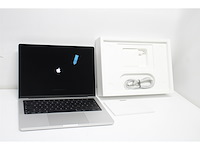 Apple macbook pro apple m m1 pro laptop 36,1 cm (14.2) 16 gb 1 tb qwertz zilver - afbeelding 5 van  6