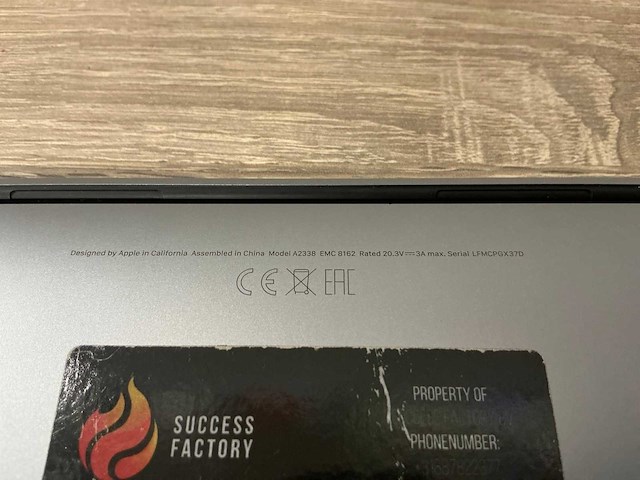 Apple macbook pro laptop (m2, 2023) - afbeelding 6 van  6