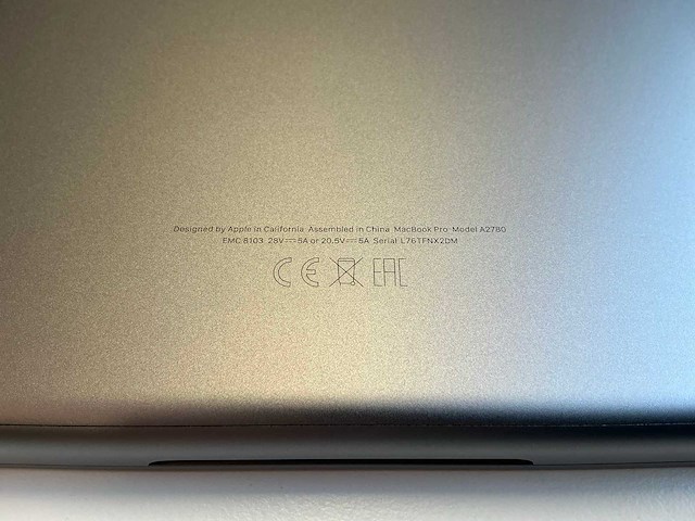 Apple macbook pro (m2 pro, 16 inch) laptop - afbeelding 6 van  6
