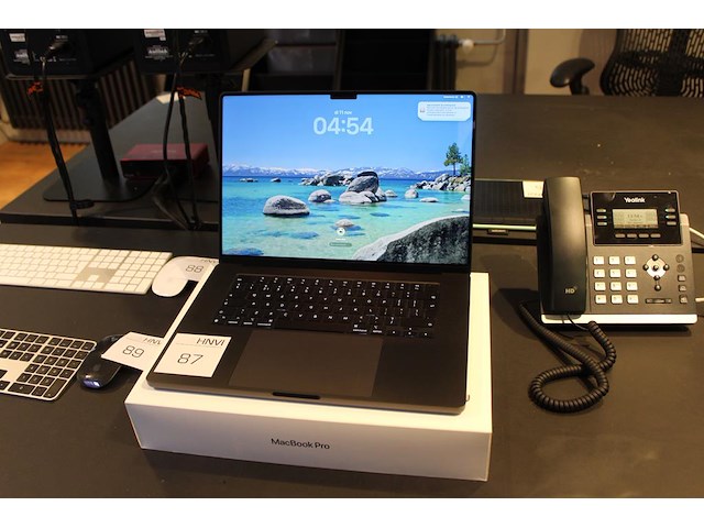 Apple macbook pro m4 max model a3186 16 inch. werkgeheugen 36 gb - afbeelding 1 van  4