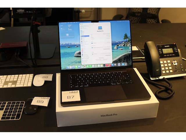 Apple macbook pro m4 max model a3186 16 inch. werkgeheugen 36 gb - afbeelding 4 van  4