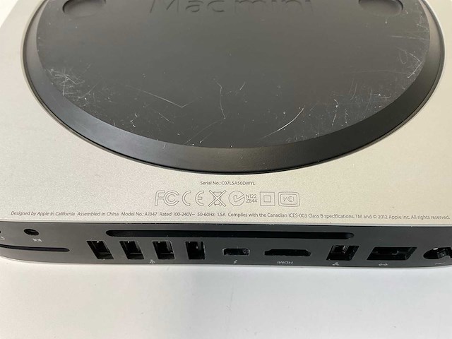 Apple macmini 6.1, core(tm) i5-3210m, 4 gb ram, 500 gb hdd mini desktops (2x) - afbeelding 5 van  14