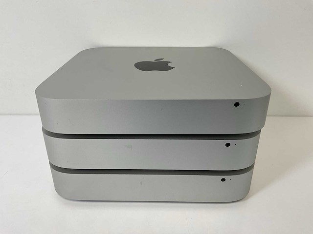 Apple macmini 7.1, core(tm) i5-4278u, 8 gb ram, 251 gb ssd mini desktops (3x) - afbeelding 1 van  17