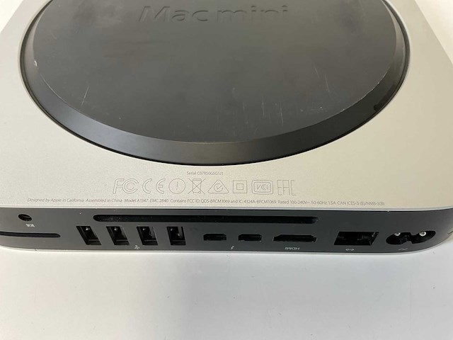 Apple macmini 7.1, core(tm) i5-4278u, 8 gb ram, 251 gb ssd mini desktops (3x) - afbeelding 17 van  17