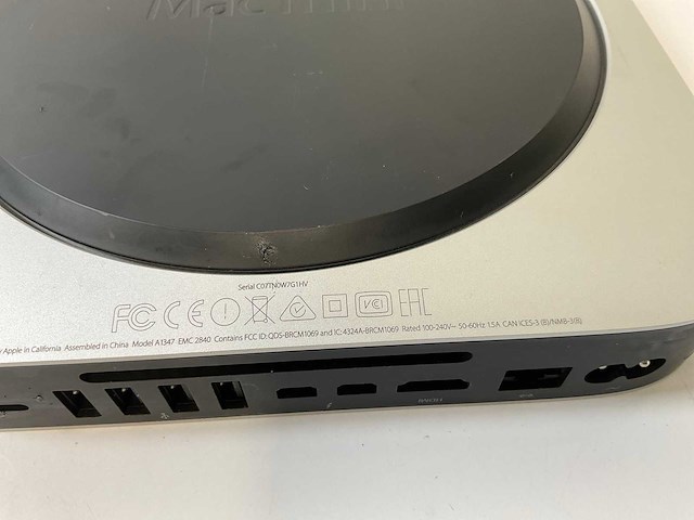 Apple macmini 7.1, core(tm) i5 4th gen, 4 gb ram, 500 gb hdd mini desktop (3x) - afbeelding 6 van  14