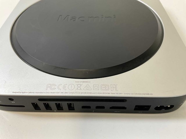 Apple macmini 7.1, core(tm) i5 4th gen, 8 gb ram, 251 gb ssd mini desktop (3x) - afbeelding 11 van  14