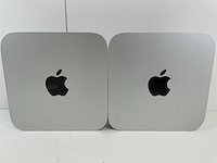 Apple macmini 7.1, core(tm) i7 4th gen, 16 gb ram, 251 gb ssd mini desktops (2x) - afbeelding 1 van  9