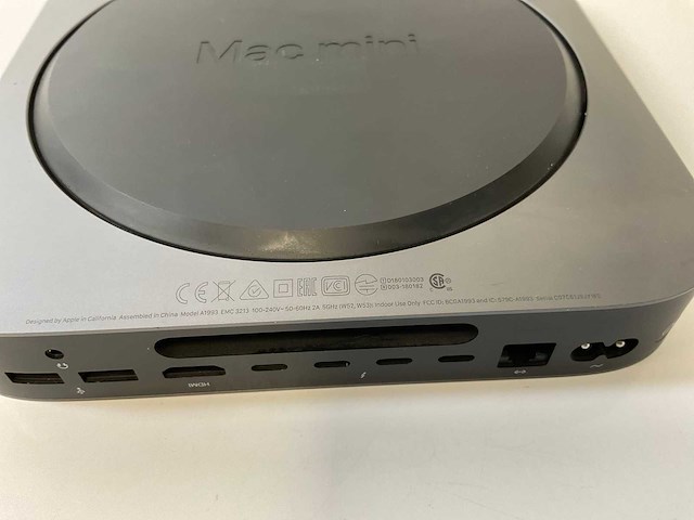 Apple macmini 8.1, core(tm) i7 8th gen, 32 gb ram, 500 gb nvme mini desktop - afbeelding 7 van  7