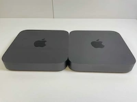 Apple macmini, core(tm) i7 8th gen, 16 gb ram (2x8gb), 251 gb nvme desktops (2x)