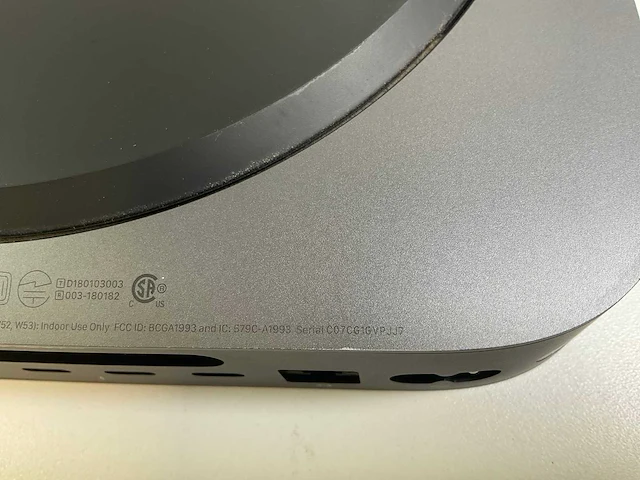 Apple macmini, core(tm) i7 8th gen, 16 gb ram (2x8gb), 251 gb nvme desktops (2x) - afbeelding 6 van  14