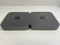 Apple macmini, core(tm) i7 8th gen, 16 gb ram (2x8gb), 251 gb nvme desktops (2x)