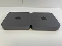 Apple macmini, core(tm) i7 8th gen, 16 gb ram (2x8gb), 251 gb nvme desktops (2x)