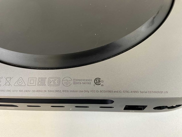 Apple macmini, core(tm) i7 8th gen, 16 gb ram, 500 gb nvme desktop - afbeelding 6 van  6