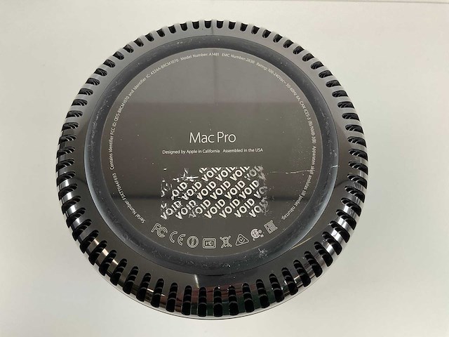 Apple macpro 6.1, xeon(r) e5-1650 v2, 24 gb ram (3x8gb), 251 gb ssd, amd radeon hd 7870 xt 3 gb desktop - afbeelding 3 van  3