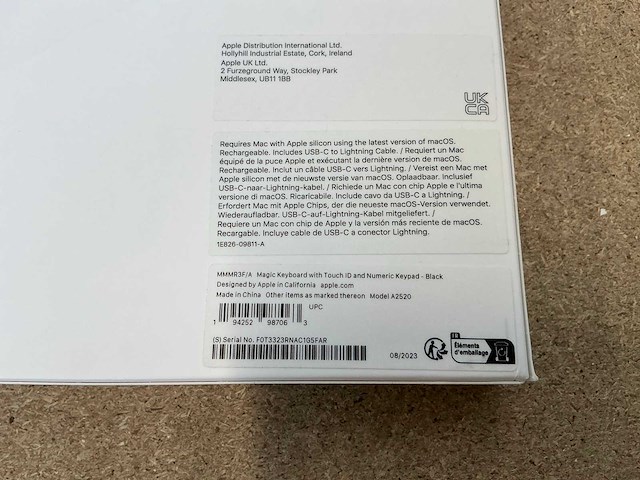 Apple magic keyboard toetsenbord - afbeelding 4 van  4