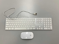 Apple magic qwertz usb keyboard with numeric keypad & magic mouse - afbeelding 1 van  2