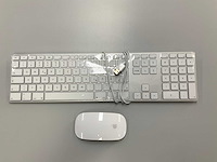 Apple magic qwertz usb keyboard with numeric keypad & magic mouse - afbeelding 1 van  2